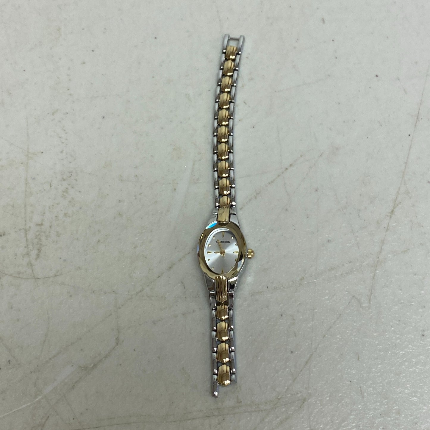 armitron womens watch 1Jewel Runs New Battery Swiss parts #75/3313ttg