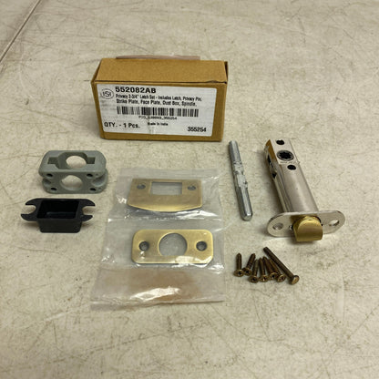 ARDWARE 2-3/4" LATCH SET- INCLUDES LATCH, PRIVACY PIN, STRIKE PLATE, FACE ,,,,,,