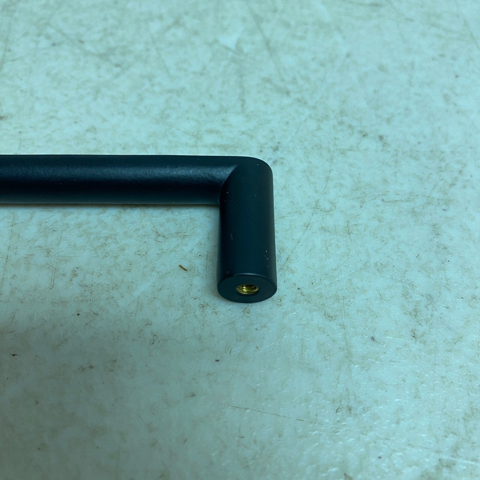 Signature Hardware 3-3/4" Novak Brass Cabinet Pull - Matte Black
