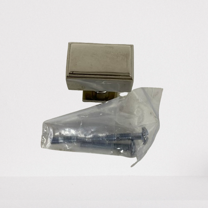 Signature Hardware Dallin 1‑1/8″ Solid Brass Rectangle Cabinet Knob-Polished N