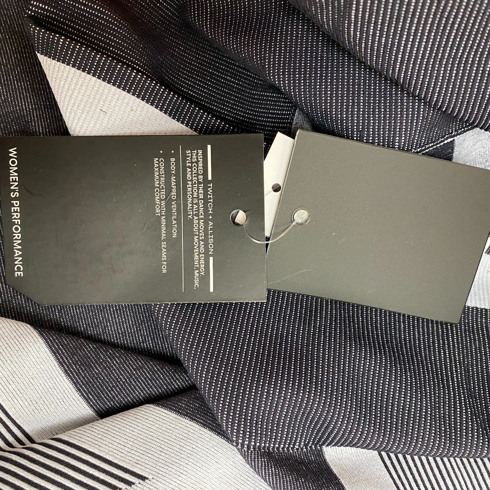 DSG Twitch + Allison Womens Seamless Tight Pure Black Stylish BOSSW13307