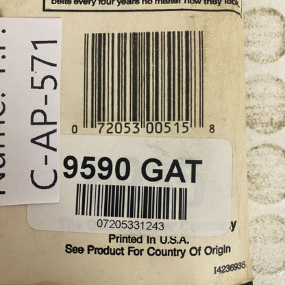 Gates XL V-Belt 1/2 Inch x 59-5/8 Inch 9590