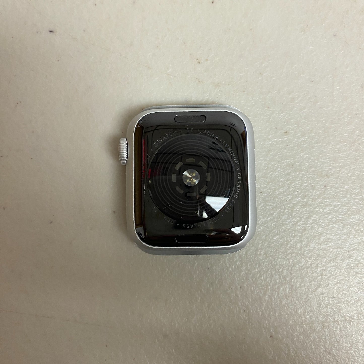 Apple Watch SE (1st Gen) GPS, 40mm Silver Aluminum Case w Abyss Blue Sport Band