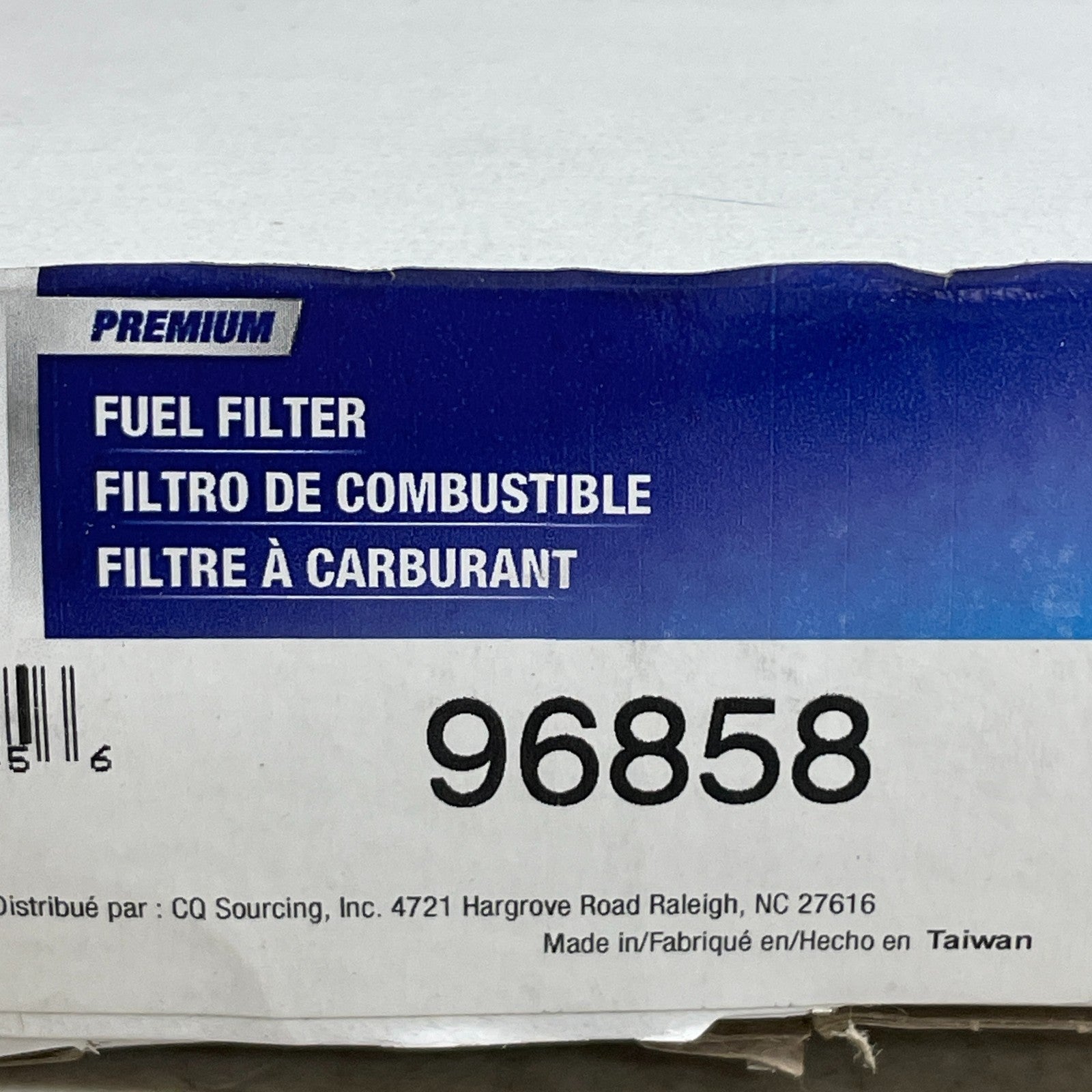 Carquest 96858 Vapor-Metal Fuel Filter 5/16″ In/Out 98% @10μ