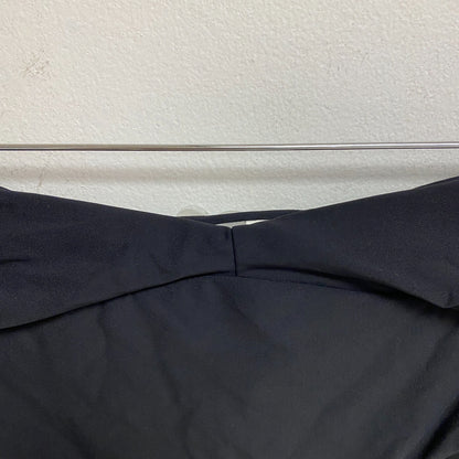 CALIA Women's Swim Collection High Rise Shirred V Front Bottom Black WSA23407