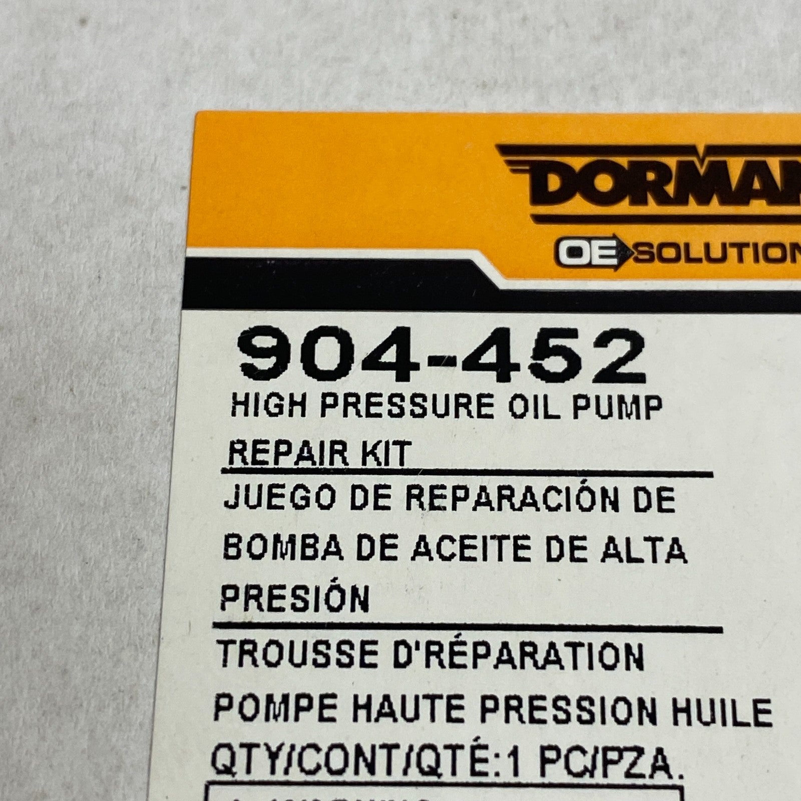 Dorman High Pressure Oil Pump Seal Kit Ford F 350 Super Duty 1994 2003 904‑452