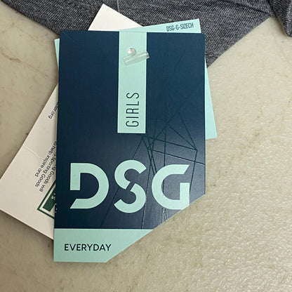 DSG Youth Boxy Graphic T-Shirt Dark Heather Grey Varsity DAG12122H Summer Trendy