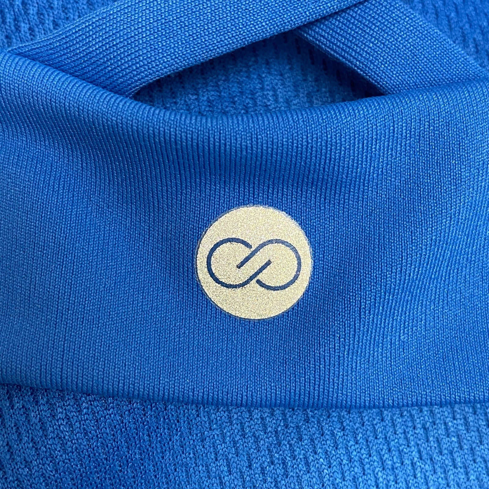 CALIA Women's Restore Strappy Back Bra Royal Blue Sleeveless Racerback WAX17372