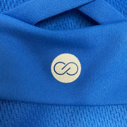 CALIA Women's Restore Strappy Back Bra Royal Blue Sleeveless Racerback WAX17372