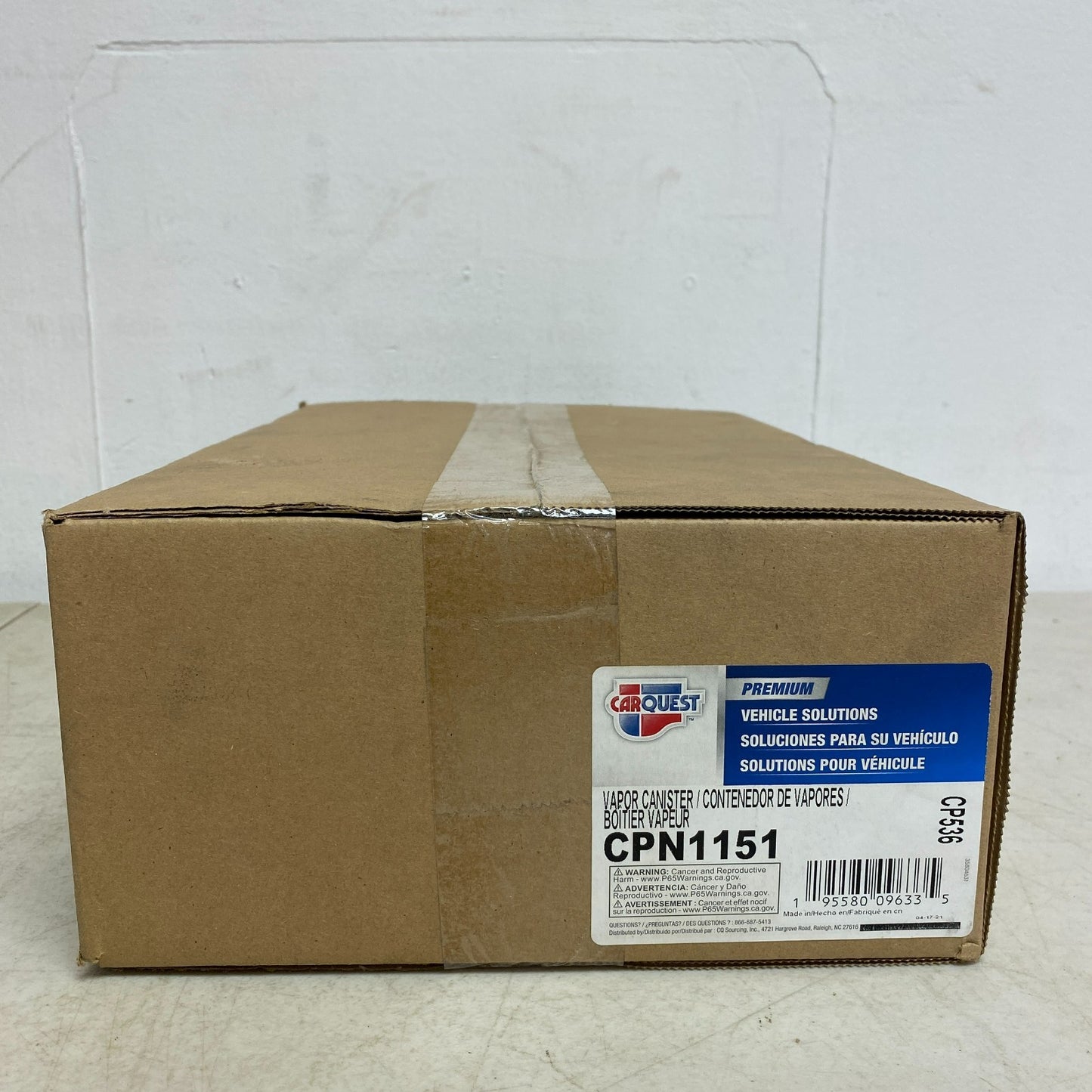 CARQUEST Premium Vapor Canister 12.5″ 3 Port Model CPN1151