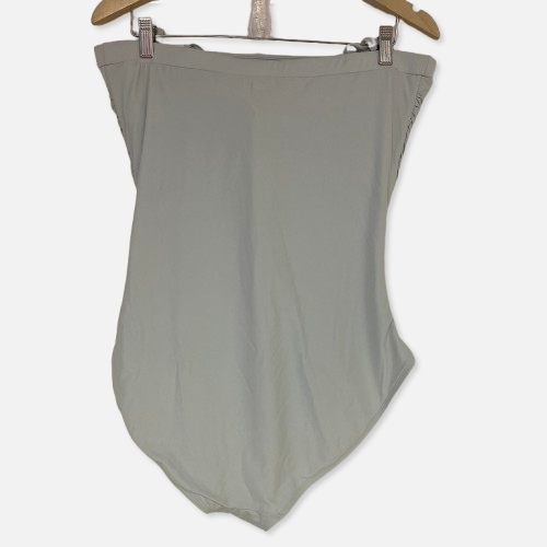 CALIA Womenâs Bandeau One-Piece Swimsuit Light Blue Size XL NWT Swimwear