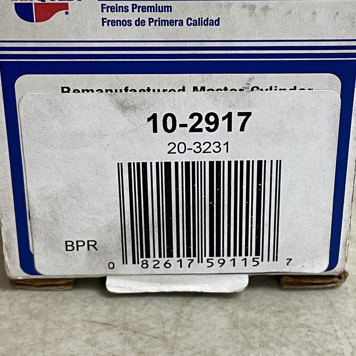Carquest 10-2917 Reman Brake Master Cylinder 1" Bore Jeep Grand Cherokee 99–04