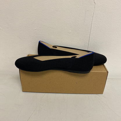 Rothy’s The Flat Round-Toe Ballet Flat Black Solid 001‑112 Size 9