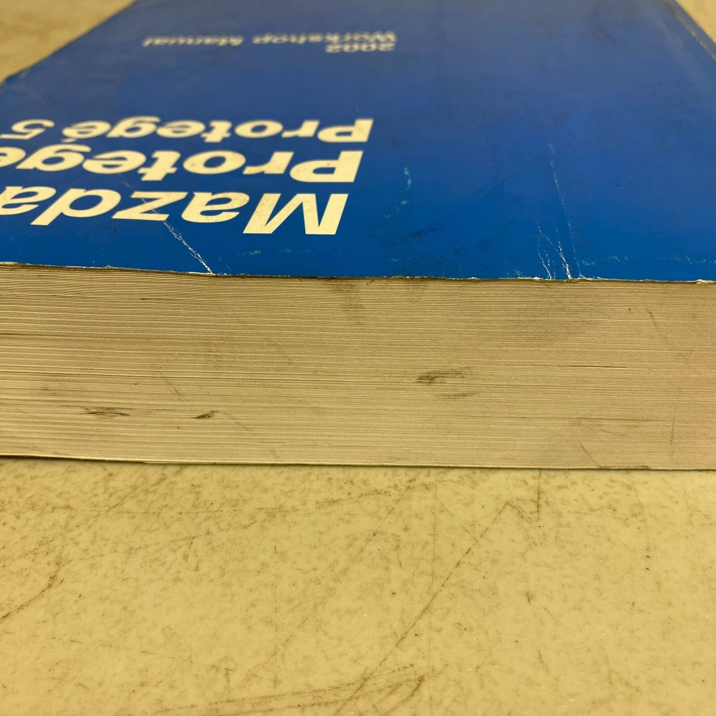 Mazda Protoge 5 2002 Workshop Manual 9999-95-017B-02 , #585-1CP