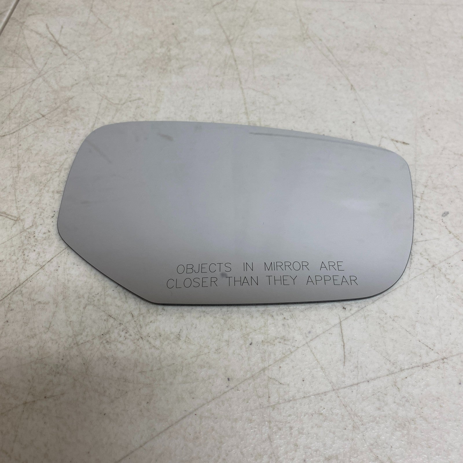 Fit System Honda Accord Passenger Mirror Glass w/o Blind Spot