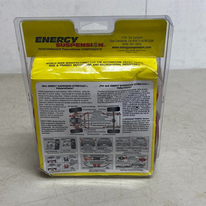 Energy Suspension Hyper-Flex Leaf Spring Bushing Set Red 2.2119R