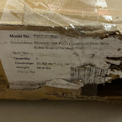 CALI Longboards Oceanic Oak Gray Wood look 20-Mils x 9-in W x 70-in L Water,,,,,