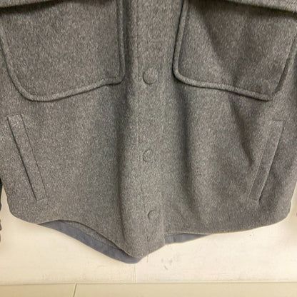 Calia Women's Patch Pocket Shacket Pure Black Solid WAX31371 Warm Long Sleeve