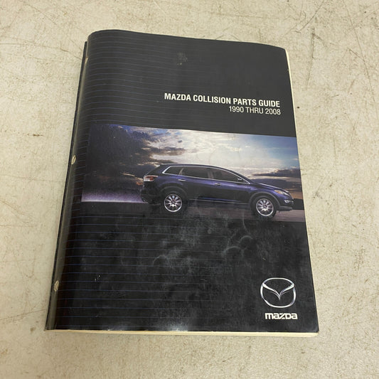 Mazda Collision Parts Guide 1990 Thru 2008 9999-95-COLL-08