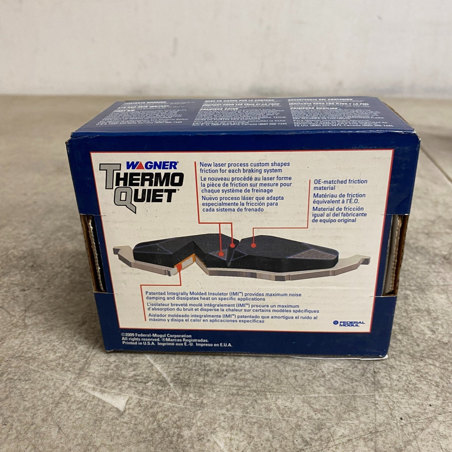 Wagner PD383 Brake Pads ThermoQuiet Ceramic Rear 1995-2012 Mitsubishi Eclipse