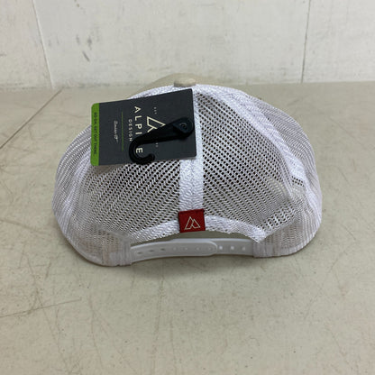 Alpine Design Men's AD Circle Patch Trucker/Mesh Hat Sand One Size OSFA ADM14702