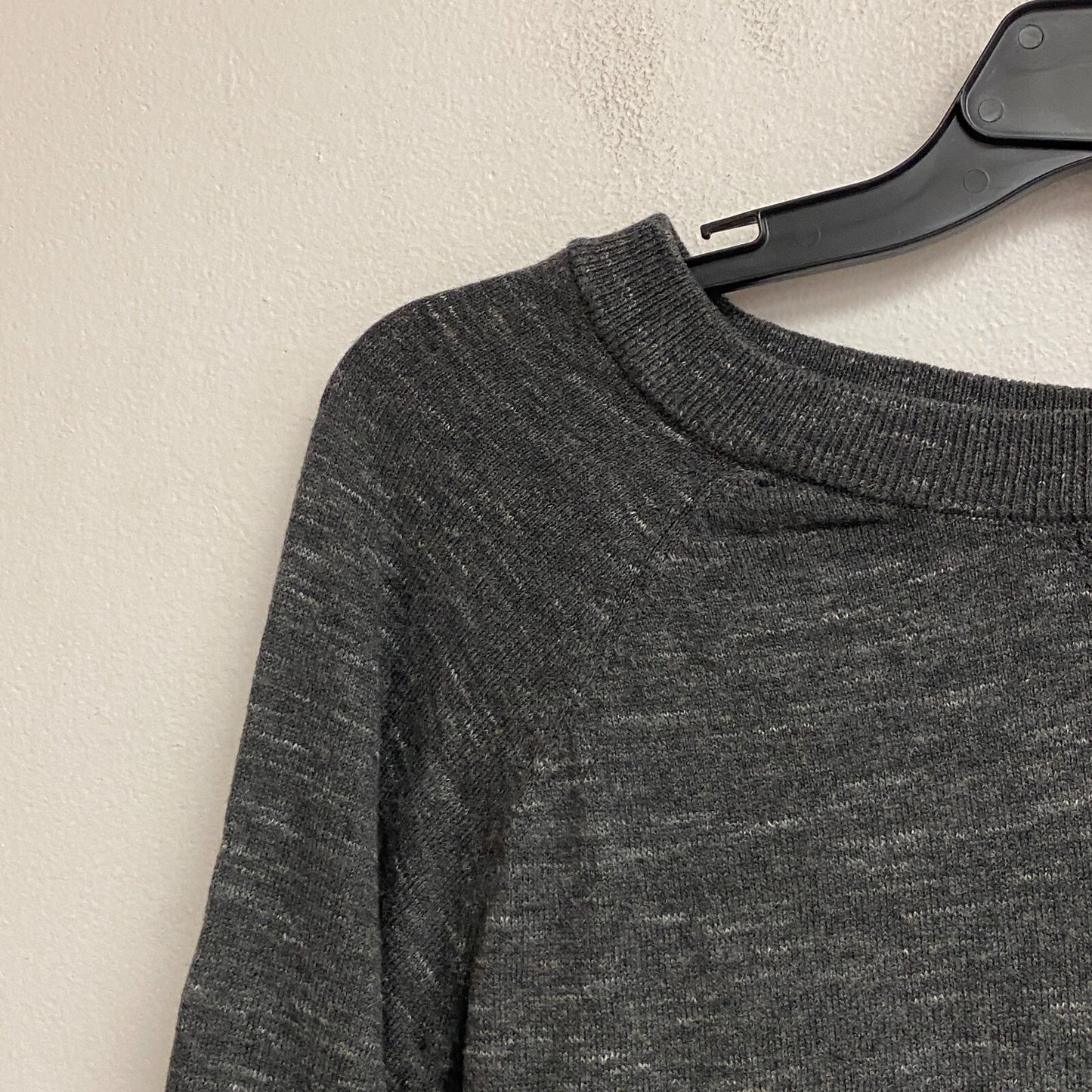 Mutual Weave Long Sleeve Crew Neck Sweater Size 2XL Color Dark Charcoal Heather