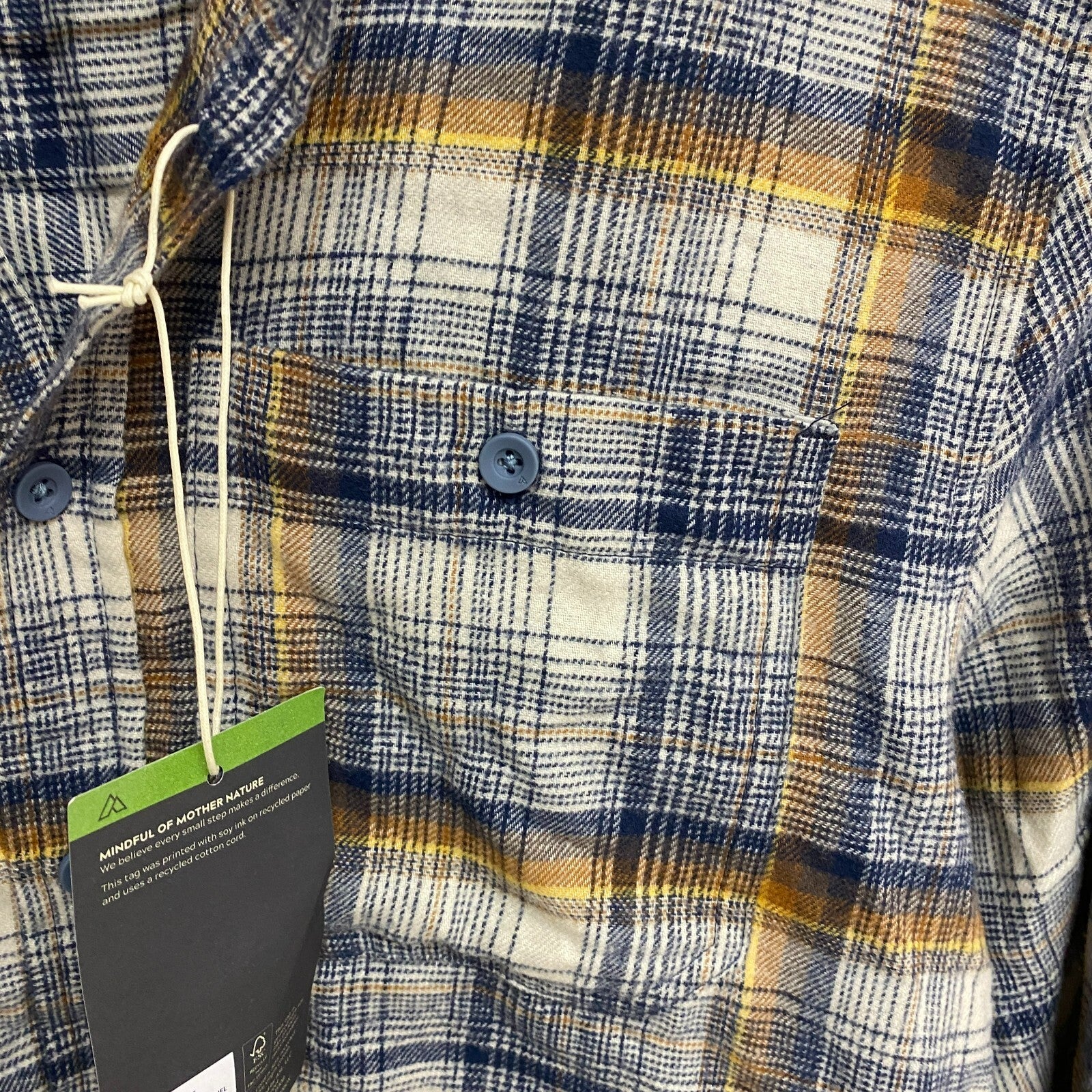 Alpine Design Men's AD M Brushed Flannel Multi Hawthorn Plaid ADM23300