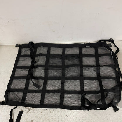 SUV Car Ceiling Cargo Net Double-Layer Mesh Roof Storage Organizer 35.4"x23.6"