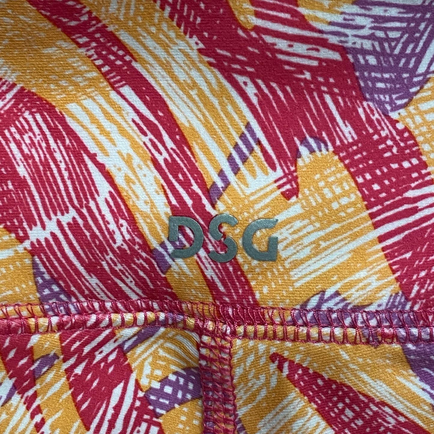 DSG Women's Momentum Capri Abstract Zebra Tangerine Multicolor DAW12304PRT