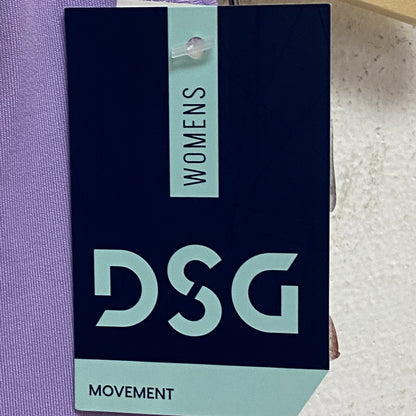 DSG Women's Side Rouched Tank Top Digital Lavender Solid Sleeveless DAW22309