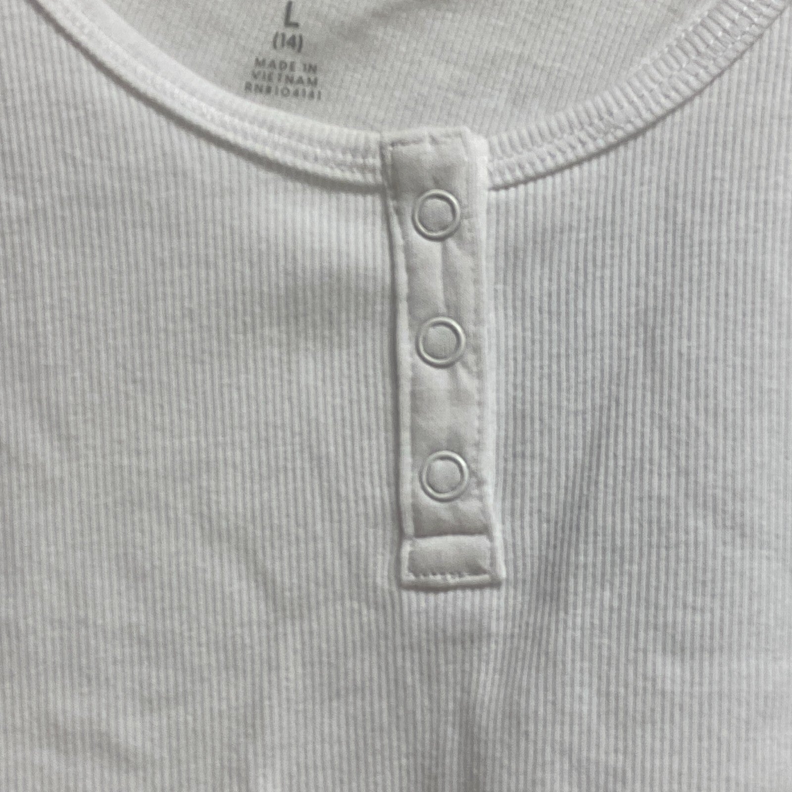 DSG Girls Everyday Cute Cotton Rib Tank Scoop Neck Pure White DAG13117 New