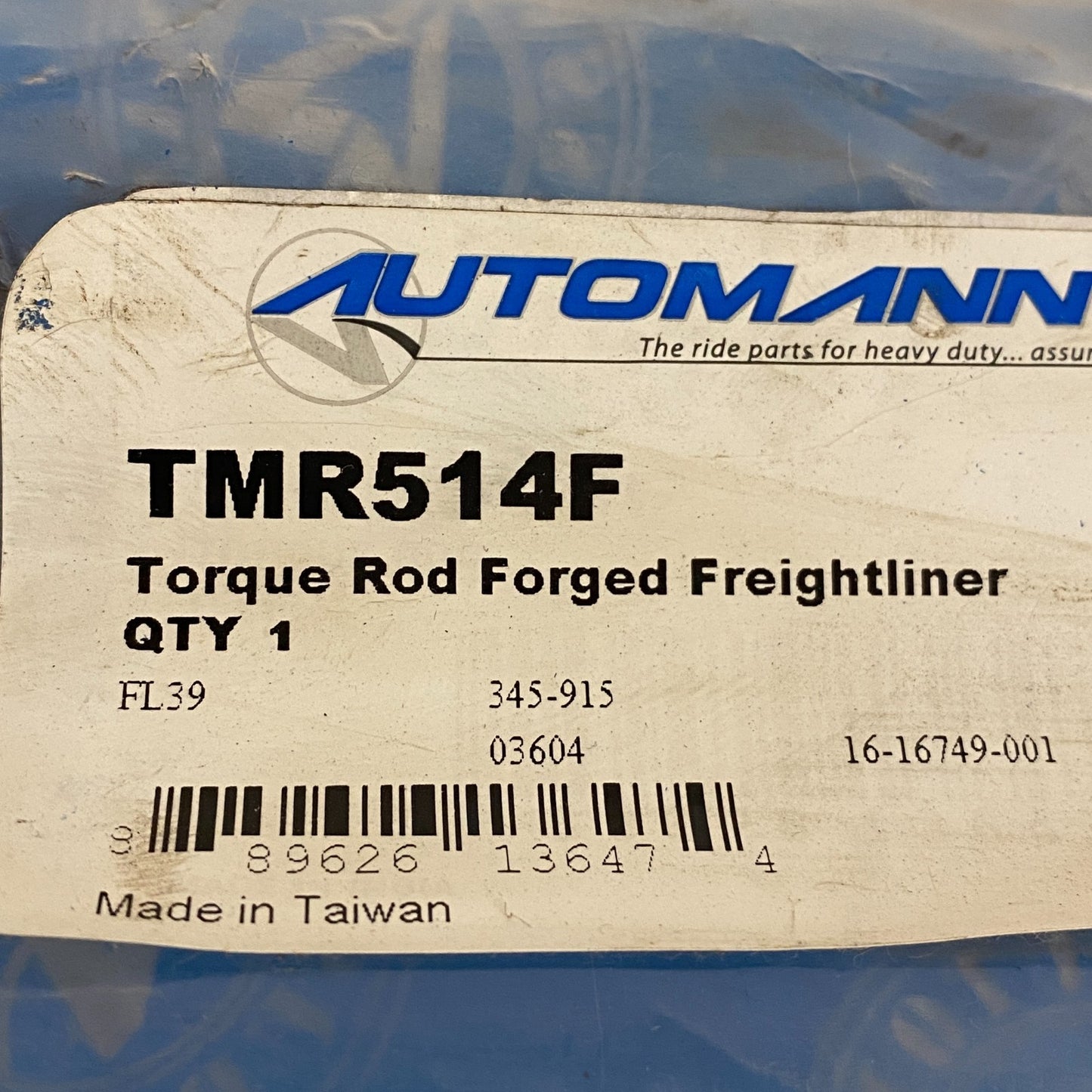 Automann TMR514F Torque Rod Forged for Freightliner Trucks Heavy Duty