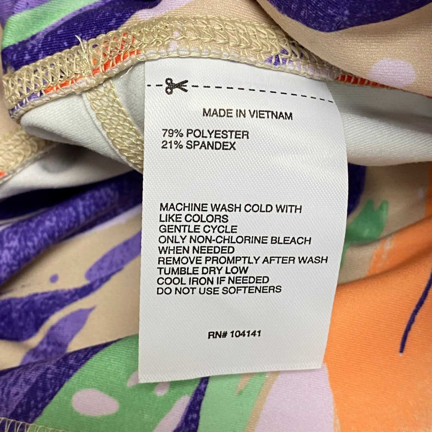 DSG Womens 7" Momentum Ultra High Rise Bike Short Multi Landscape Sand DAW12302P