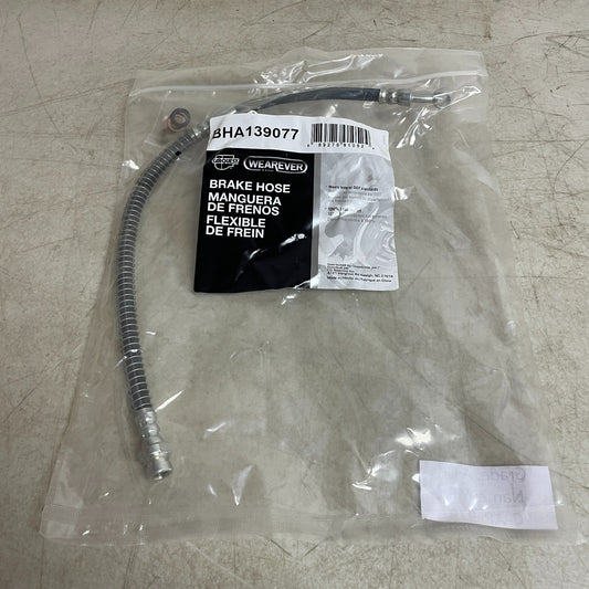 Carquest Wearever Premium Brake Hose Assembly Banjo Ends Black Rubber BHA139077