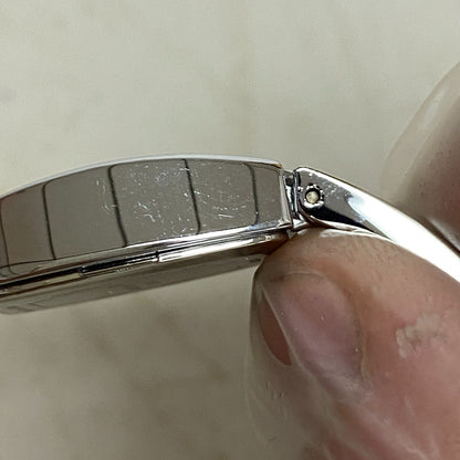 Armitron Women's 75/3531 Swarovski Crystal Acc SILVERT-Tone Bangle Watch R15