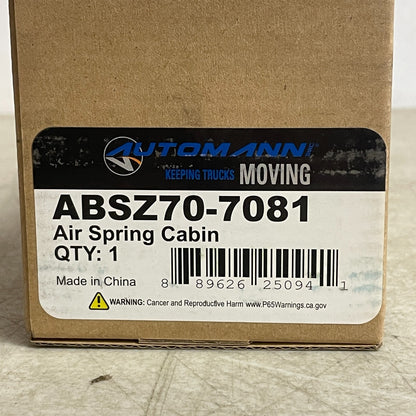 Automann ABSZ70-7081 Cabin Air Spring 11.5" Yellow Sleeve Intl Kenworth GM Truck