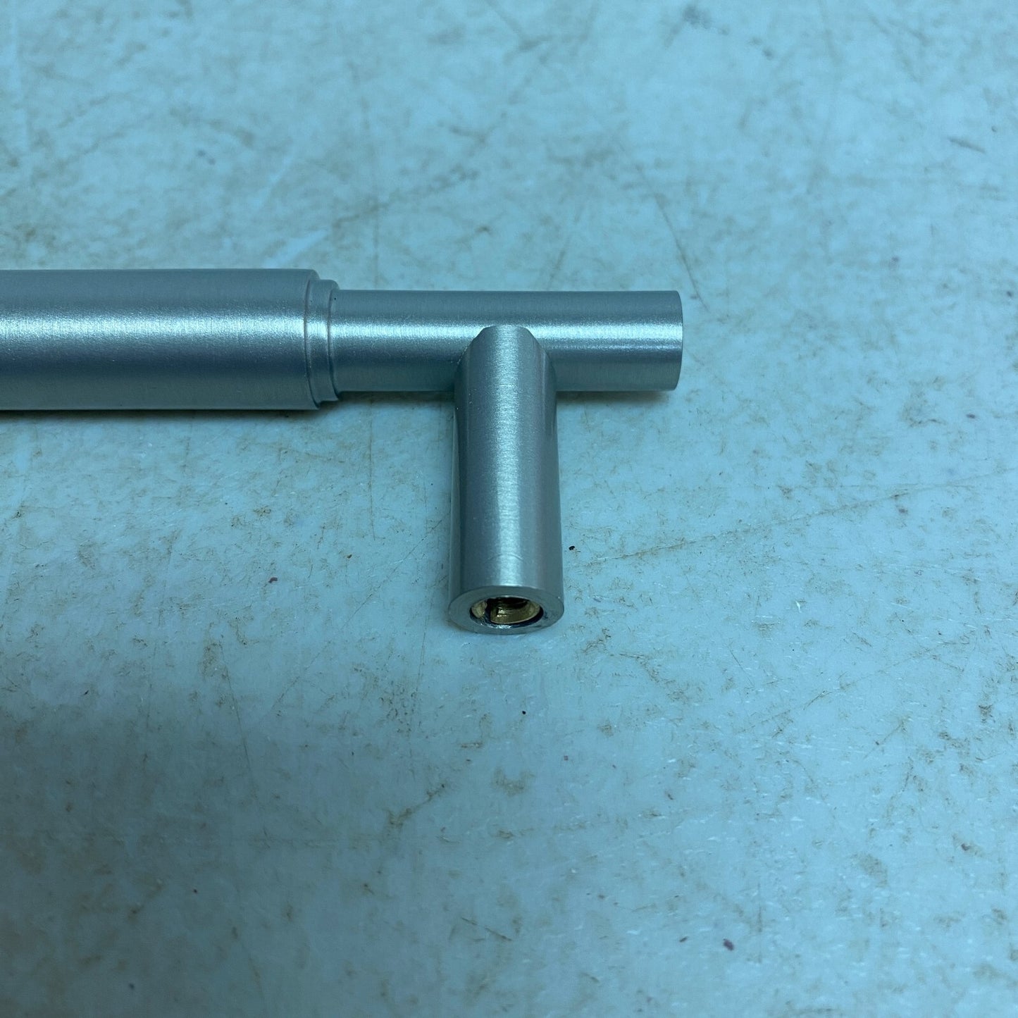 Signature Hardware 6" Colmar Solid Brass Cabinet Pull - Brushed Nickel