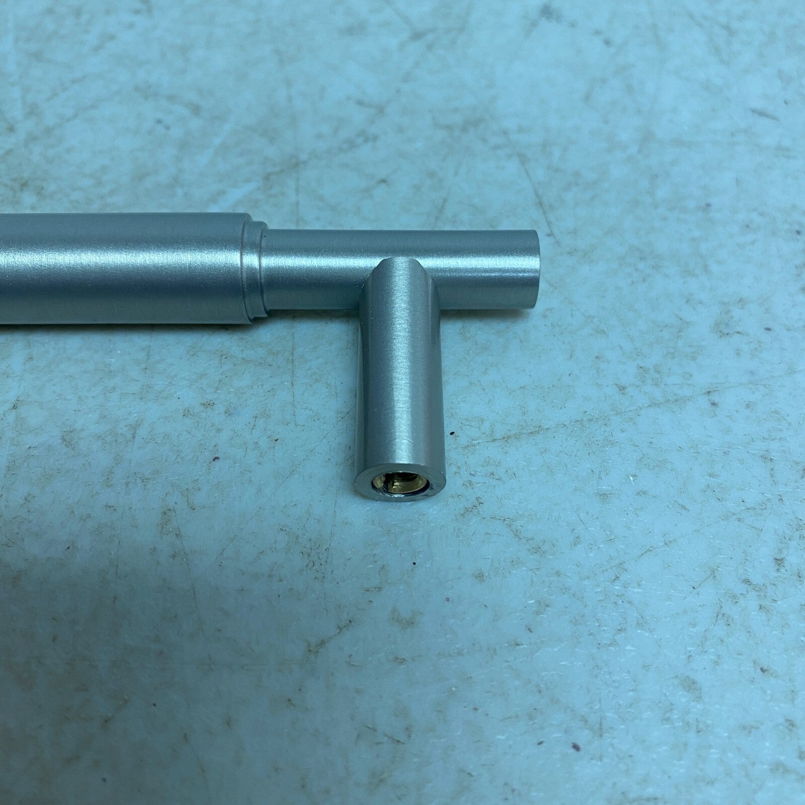 Signature Hardware 6" Colmar Solid Brass Cabinet Pull - Brushed Nickel