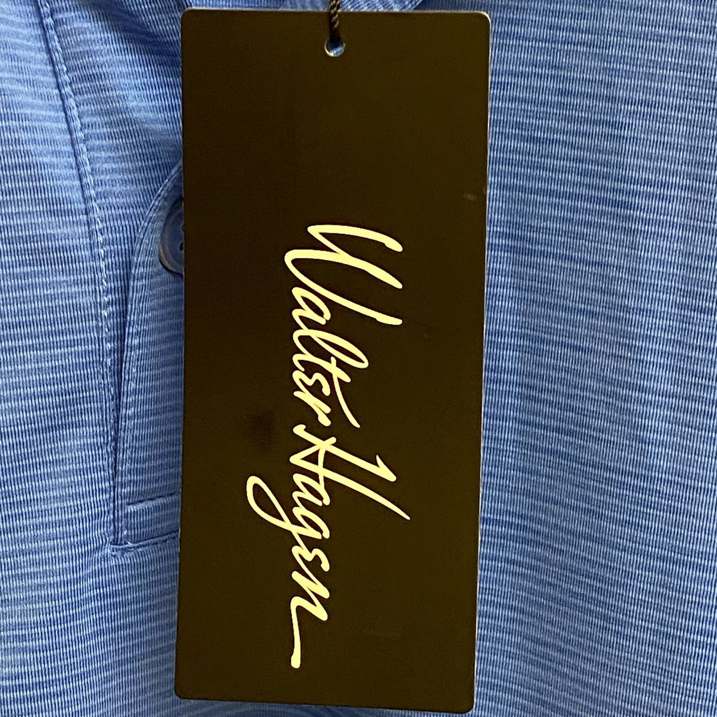 Walter Hagen Mens P11 Core Chmpnshp Solid Polo High Sea Blu MGA11415DSP23