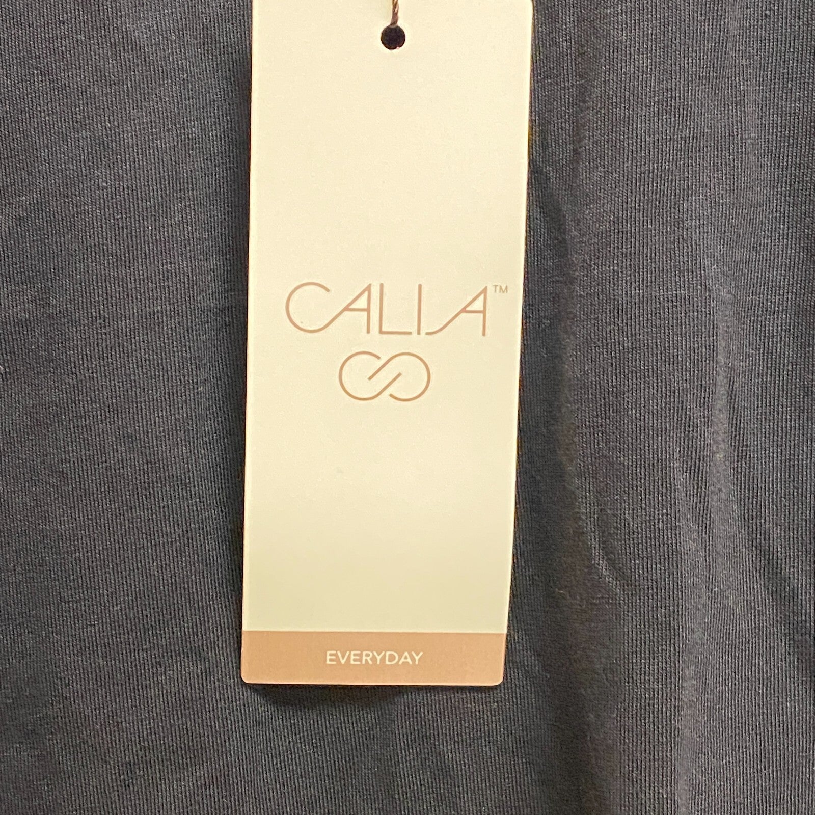 Calia Women's Everyday Halter Tank Pure Black WAX11198 BRAND NEW