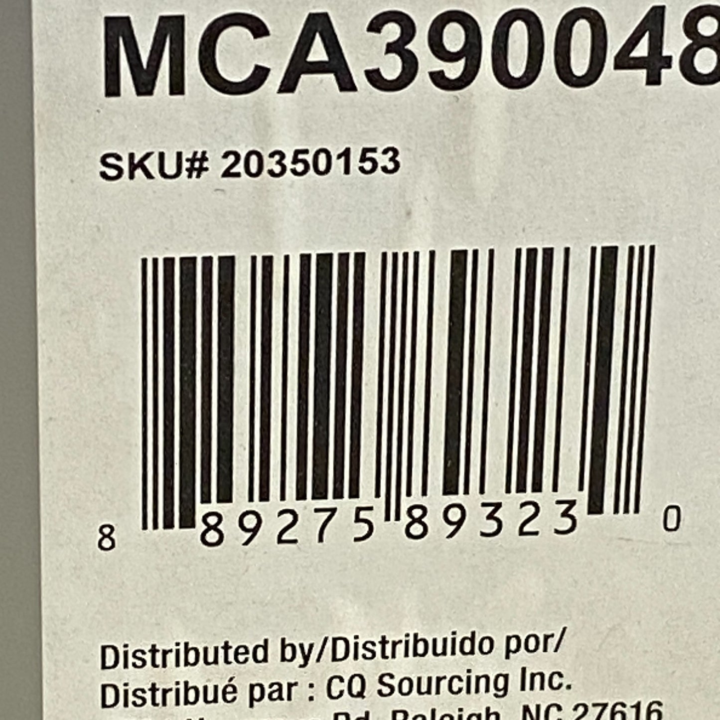 CARQUEST Brake Master Cylinder w/ Reservoir Aluminum 1″ Bore MCA390048