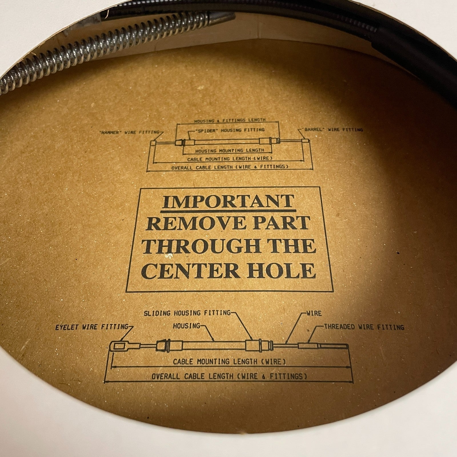 Carquest Wearever Parking Brake Cable Rear Left Corrosion Resistant BCA95717