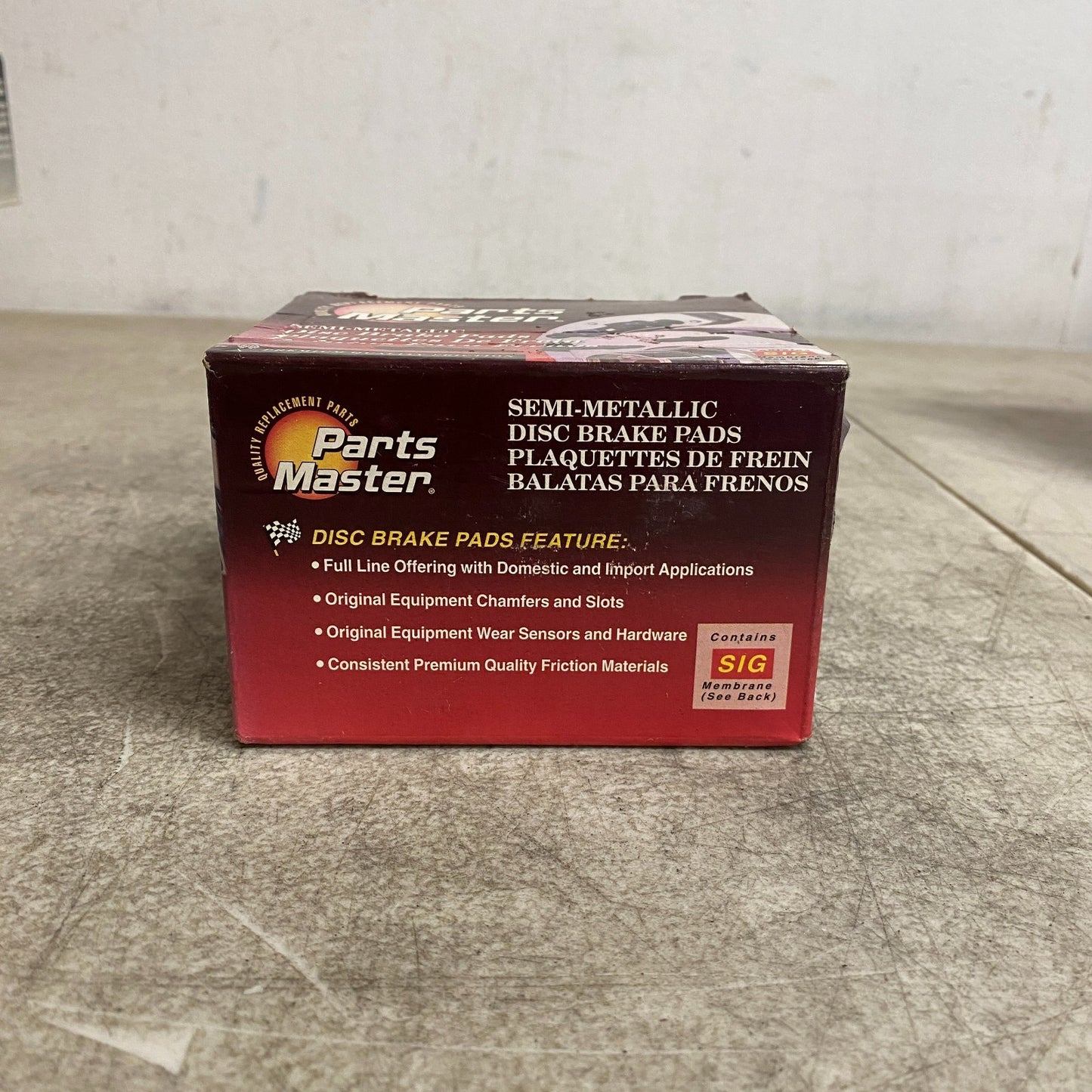 Parts Master MD610 Rear Brake Pads Semi-Metallic 1993-2007 Ford Taurus Sable