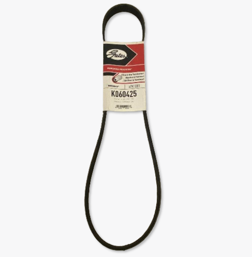 GATES Micro‑V Serpentine Belt 6‑Rib 42.54 in Length Black Drive Belt K060425