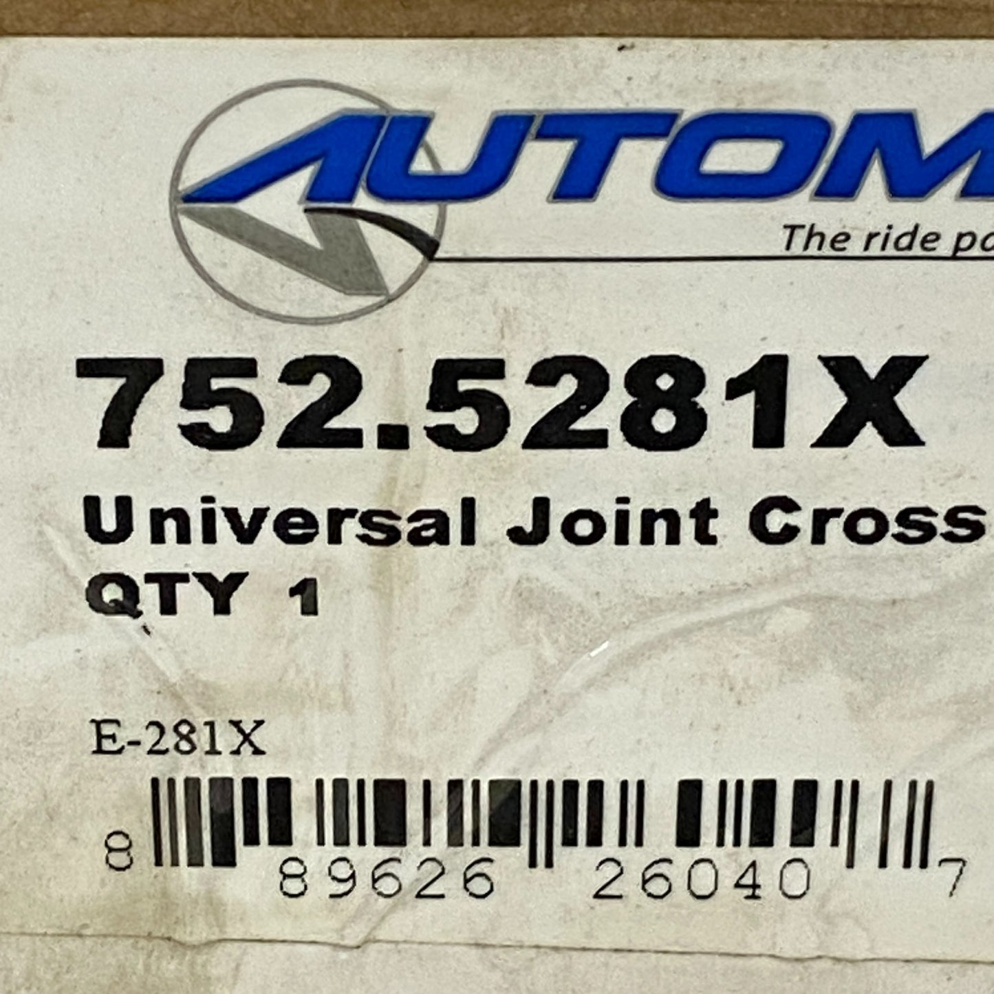Automann Universal Joint Cross 752.5281X