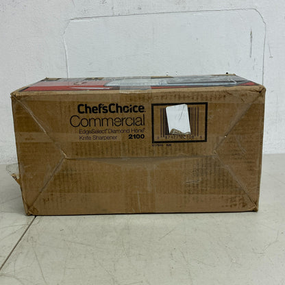 CHEFS CHOICE 2100 COMMERCIAL SHARPENER 3 STAGE 20 DEG TRIZOR INCLUDES 20 DEG,,,,
