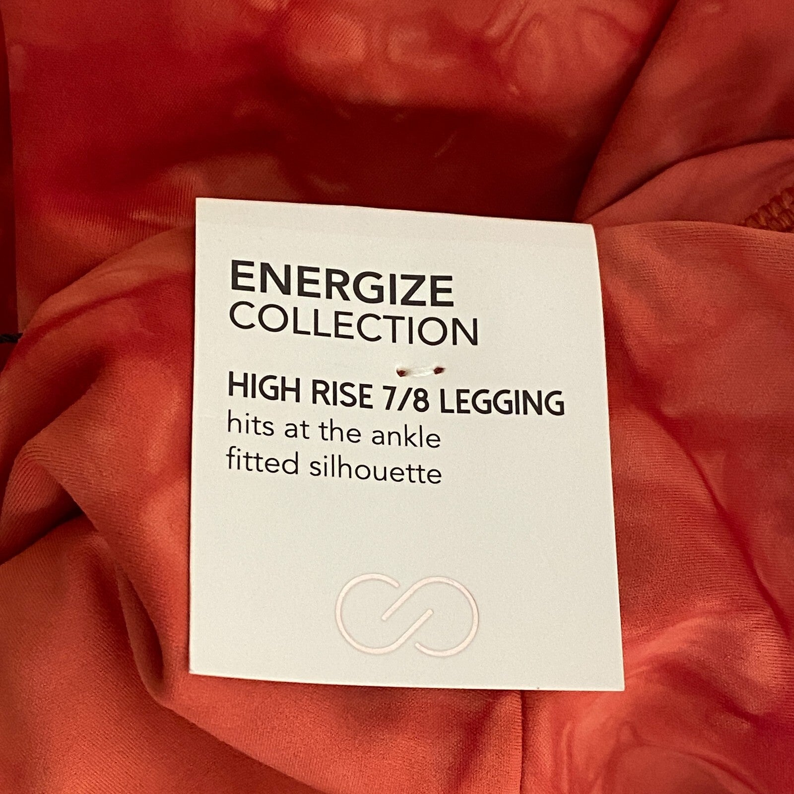 Calia Women's Soft Dye Energize 7/8 High Rise Legging Sweet Persimmon WAX12243