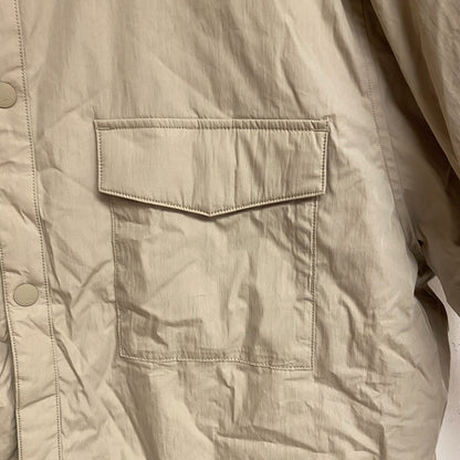 ALPINE DESIGN AD M ELEGANT HILLTOP VIEW SHIRT JACKT LIGHT BEIGE ADM23609 NEW!