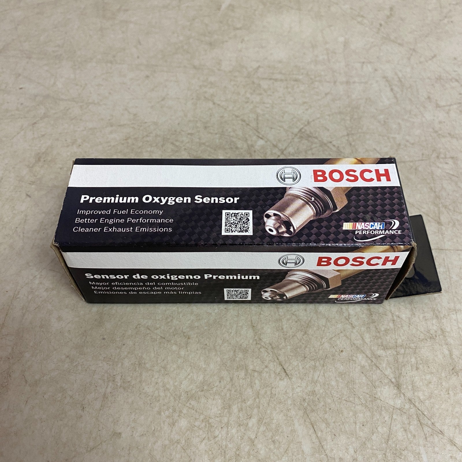 BOSCH OEM Heated Oxygen Sensor Steel Housing 3‑Wire 18 mm Thread 15971
