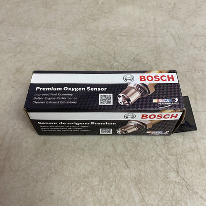BOSCH OEM Heated Oxygen Sensor Steel Housing 3‑Wire 18 mm Thread 15971